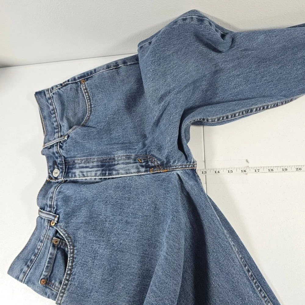 Levis 550‎ Relaxed Fit Tapered Leg Blue Denim Jeans Mens 38x30 Medium Wash